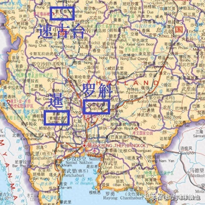 泰王国其实与中华瓜葛最近的,最有法统联系的实际上是一次王朝的更迭