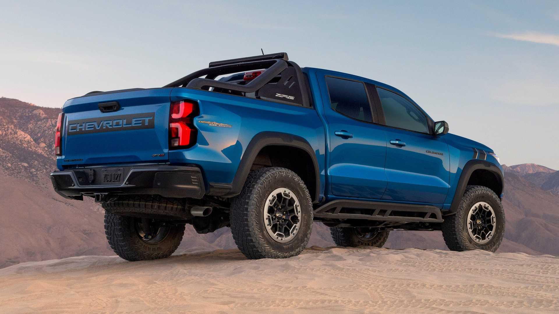 搭载27t发动机全新雪佛兰colorado官图公布