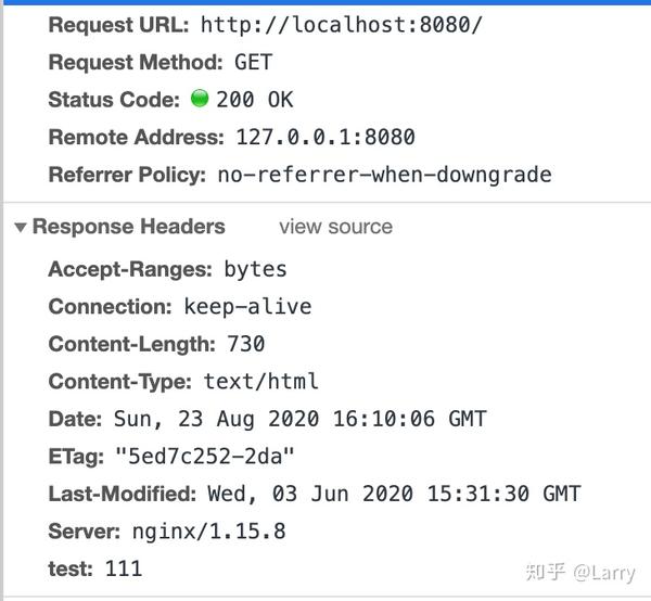 Nginx add header 