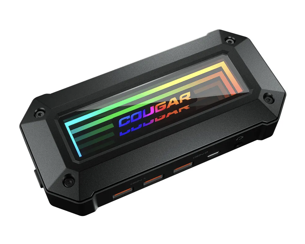 cougar面向游戏玩家推出ds10扩展坞 提供rgb灯光