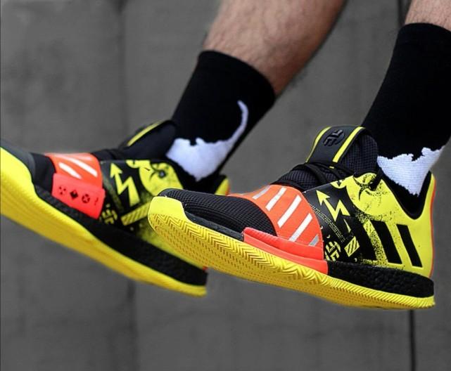 看了哈登5的细节图童鞋跑步鞋篮球鞋