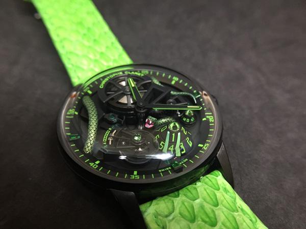 致命诱惑christopheclaret曼巴眼镜蛇腕表