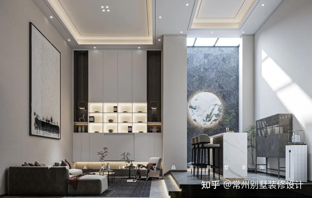 别墅装修 | 290㎡现代中式风格案例赏析 - 知乎