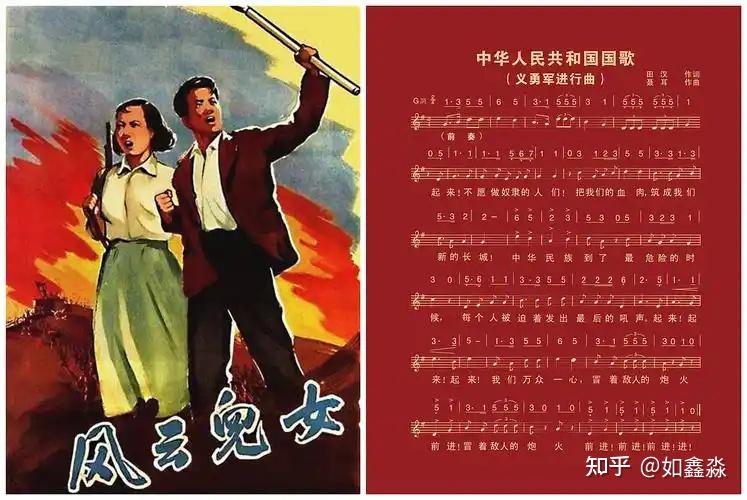 1949年9月27号《义勇军进行曲》被确定为《中华人民共和国国歌 - 知乎
