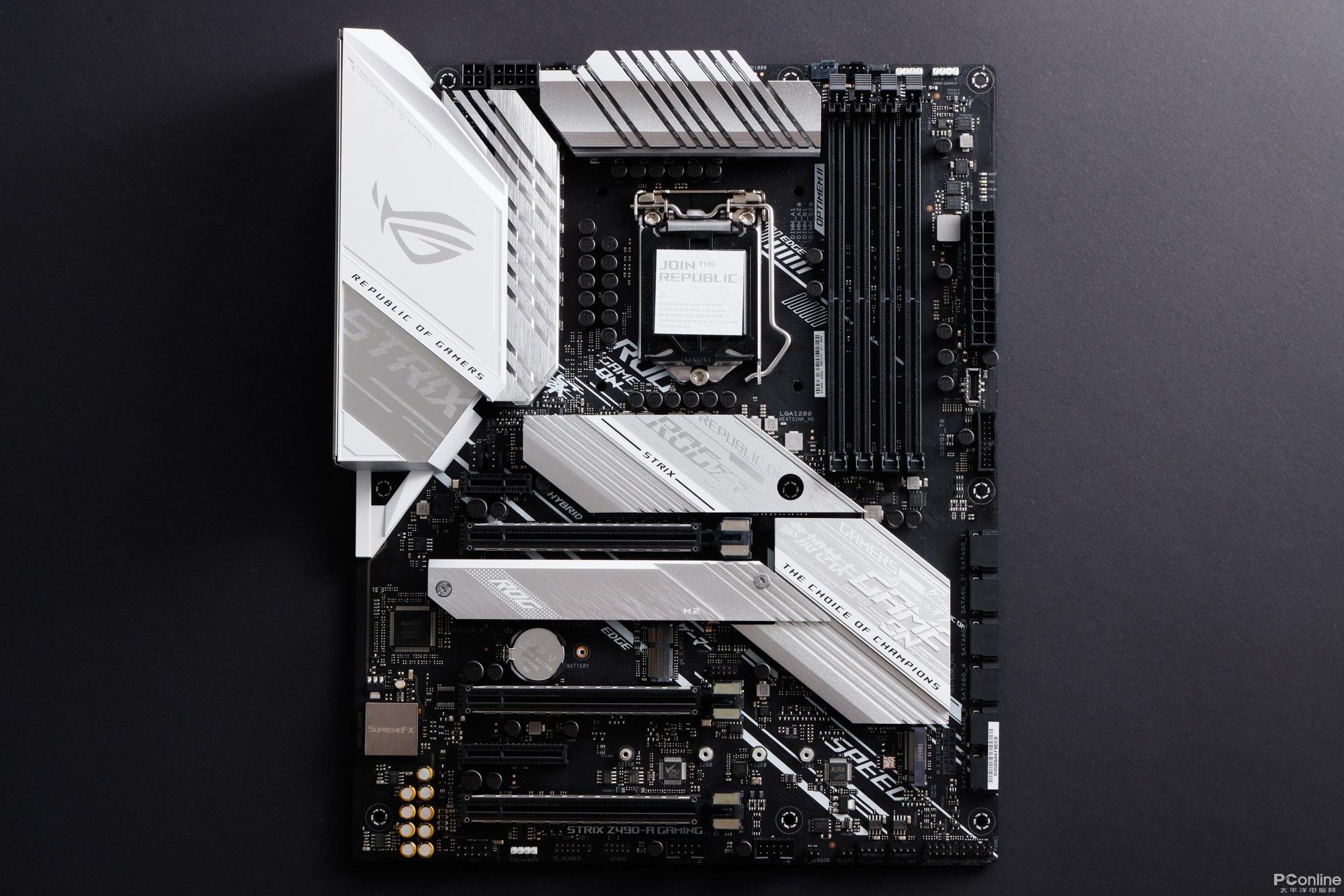 华硕rogstrixz490agaming吹雪