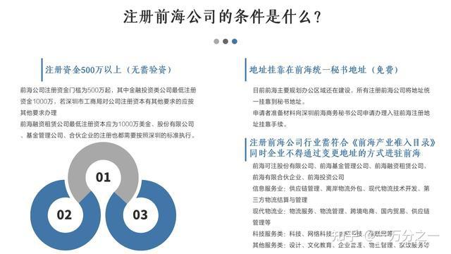 前海註冊公司有什麼好處