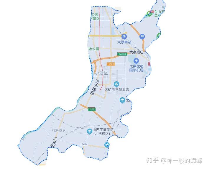太原市小店区详细地图图片