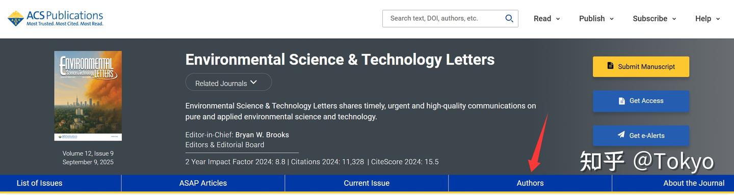 Environmental Science & Technology Letters论文模板下载 - 知乎