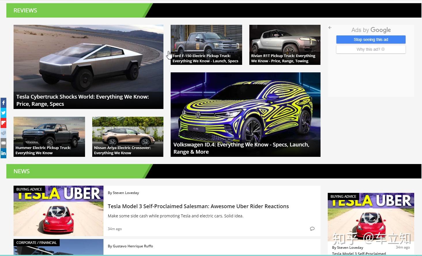涵盖市场数据和行业信息,有很多国外优秀的汽车媒体人,非常值得一看