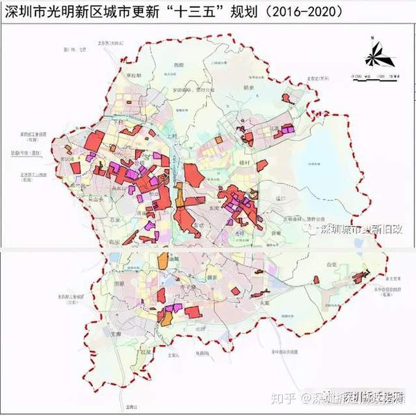 2020年全深圳10个区 城市更新 拆迁旧改规划图 - 知乎