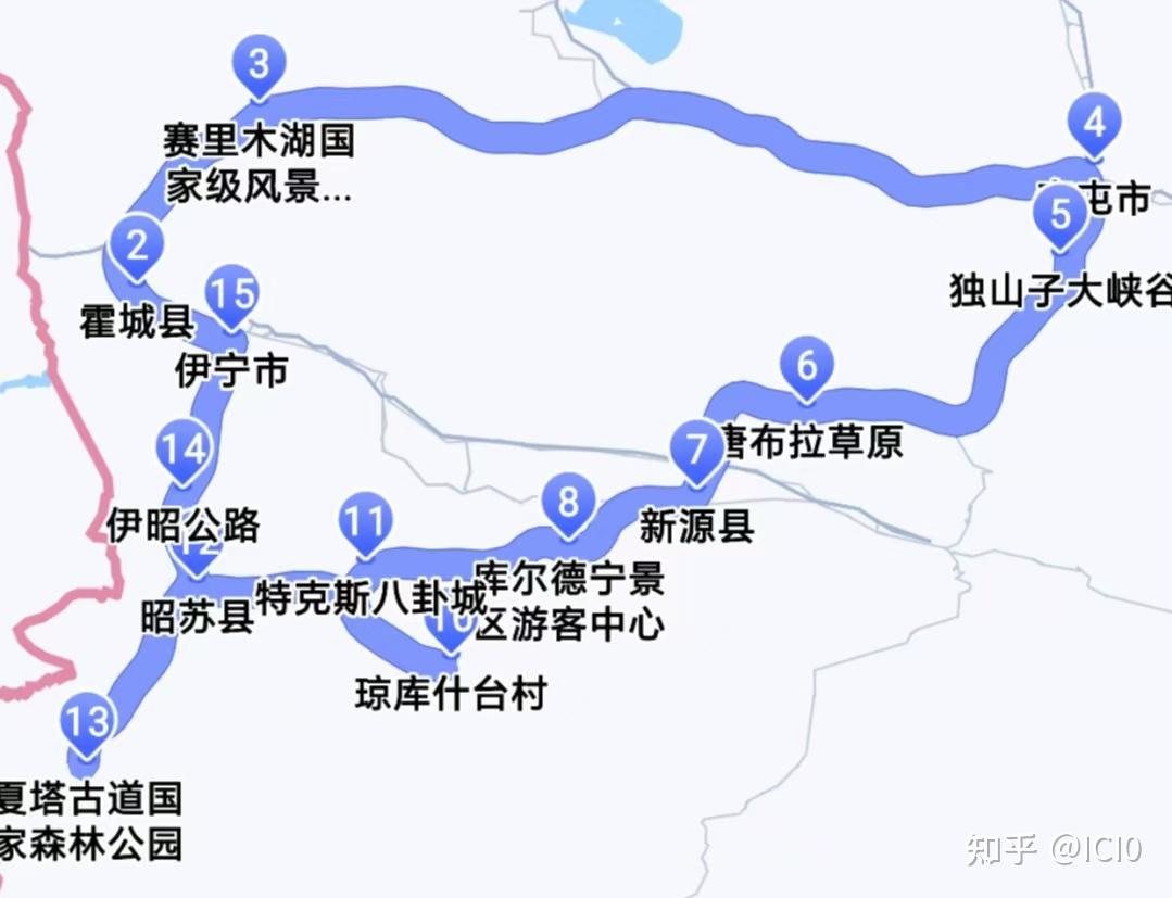 自驾伊犁环线——在太阳热烈水波温柔的夏末细数人间珍贵 - 知乎