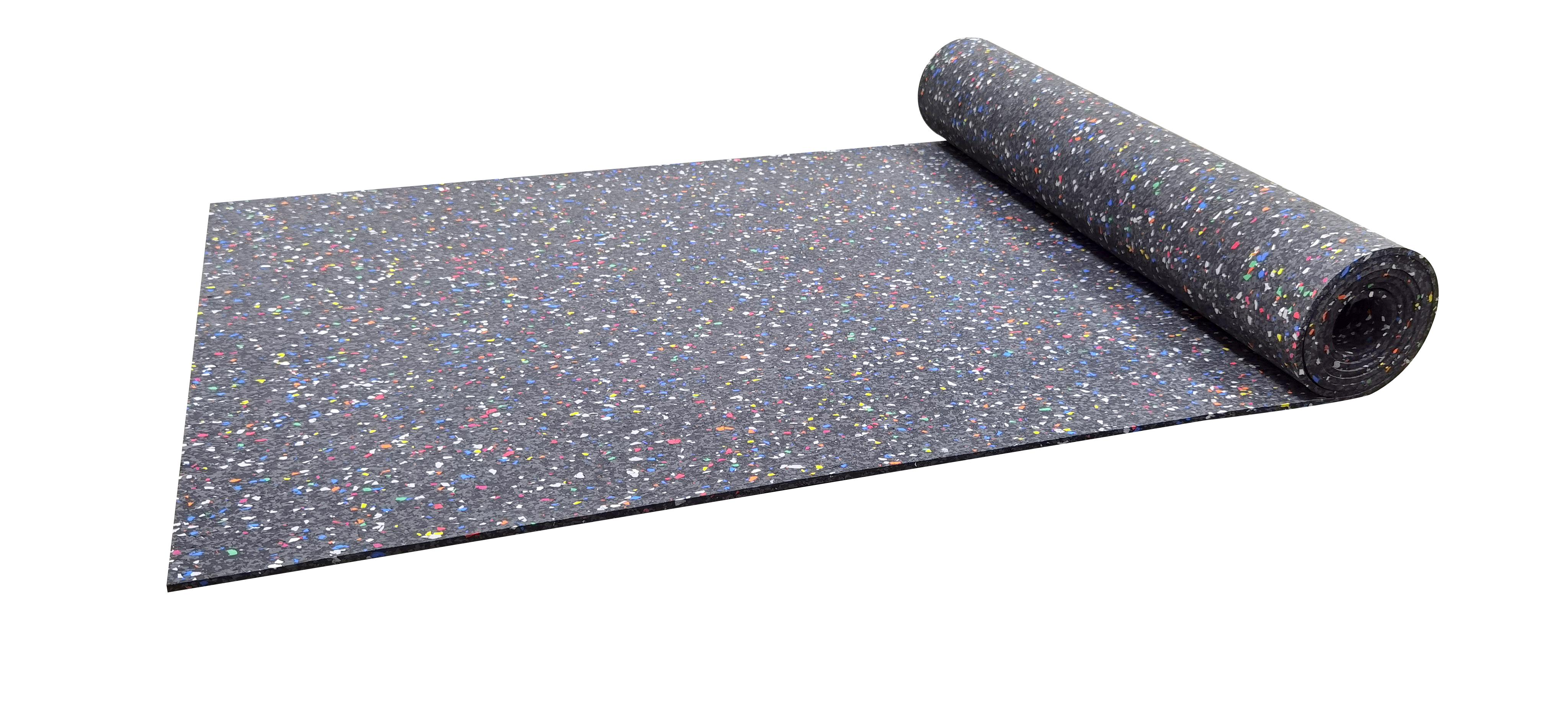 绿谷健身房地垫打造专业健身场馆地面铺装系统