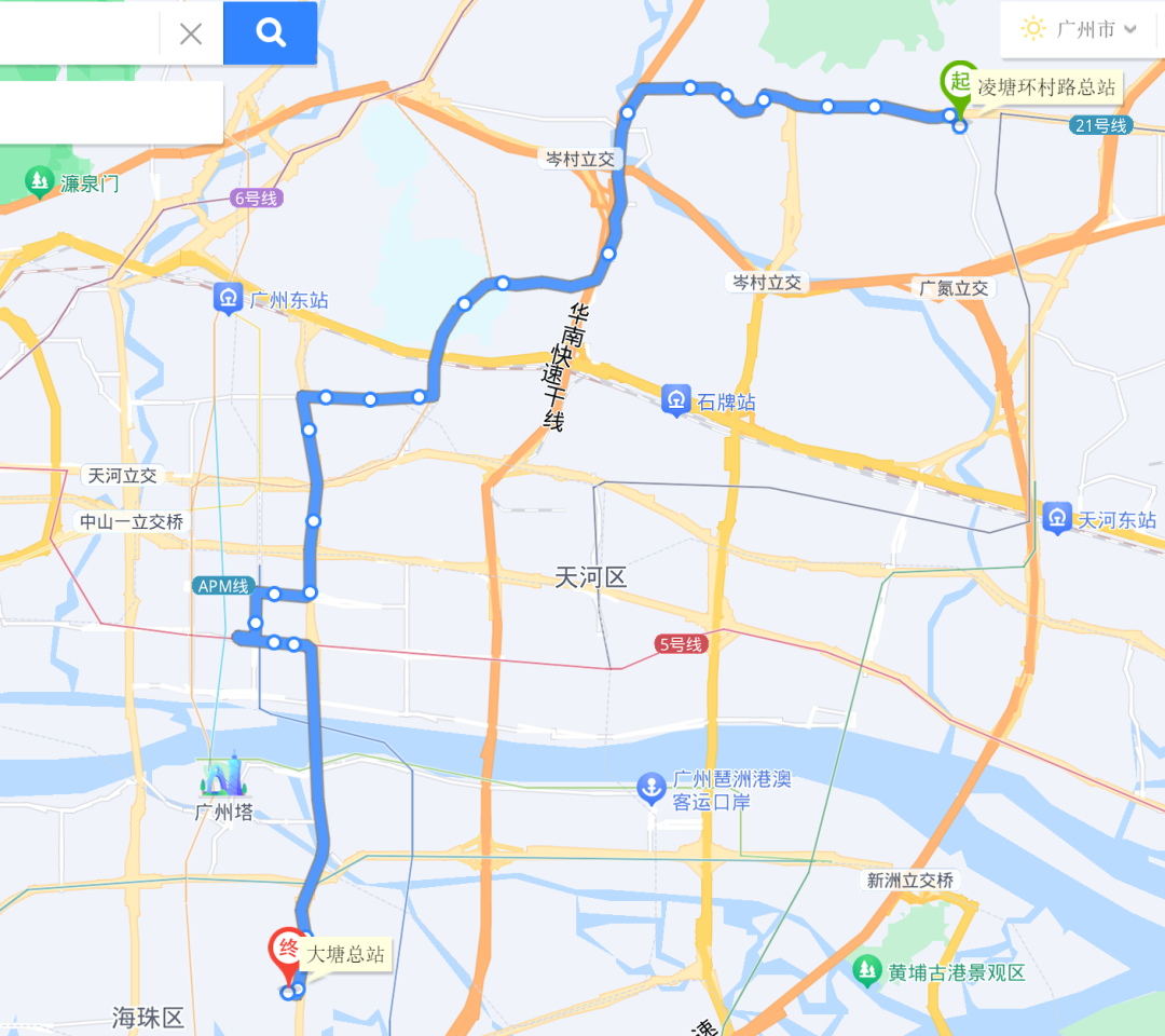 广州b20公交车路线图图片