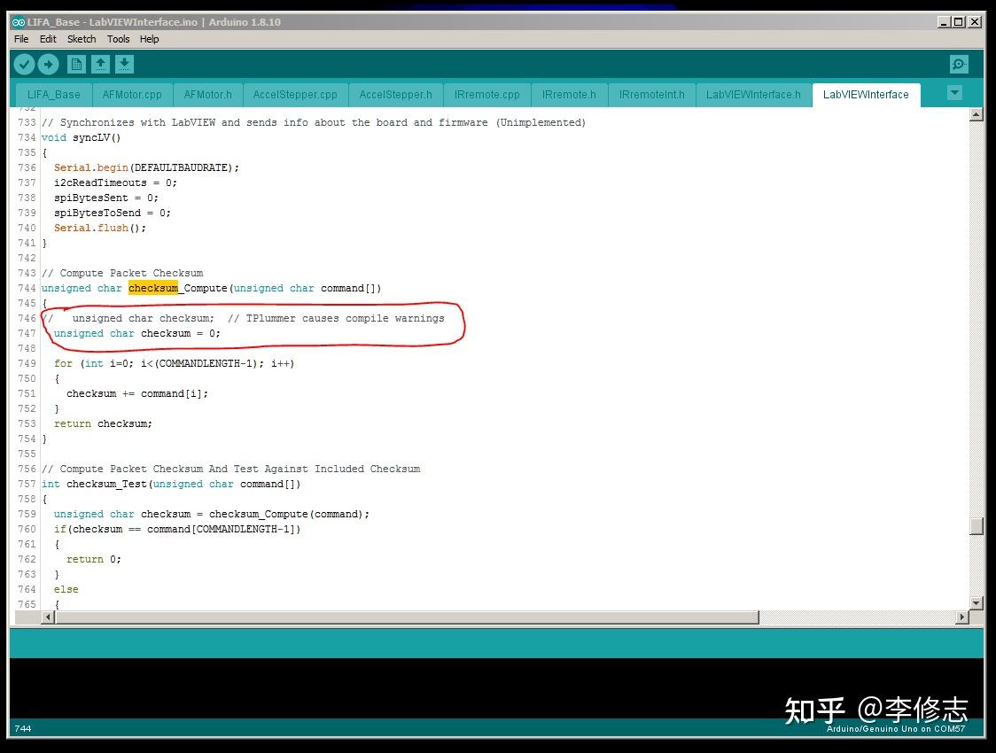 Labview arduino 5003 lifa com io fails with 5003 timeout