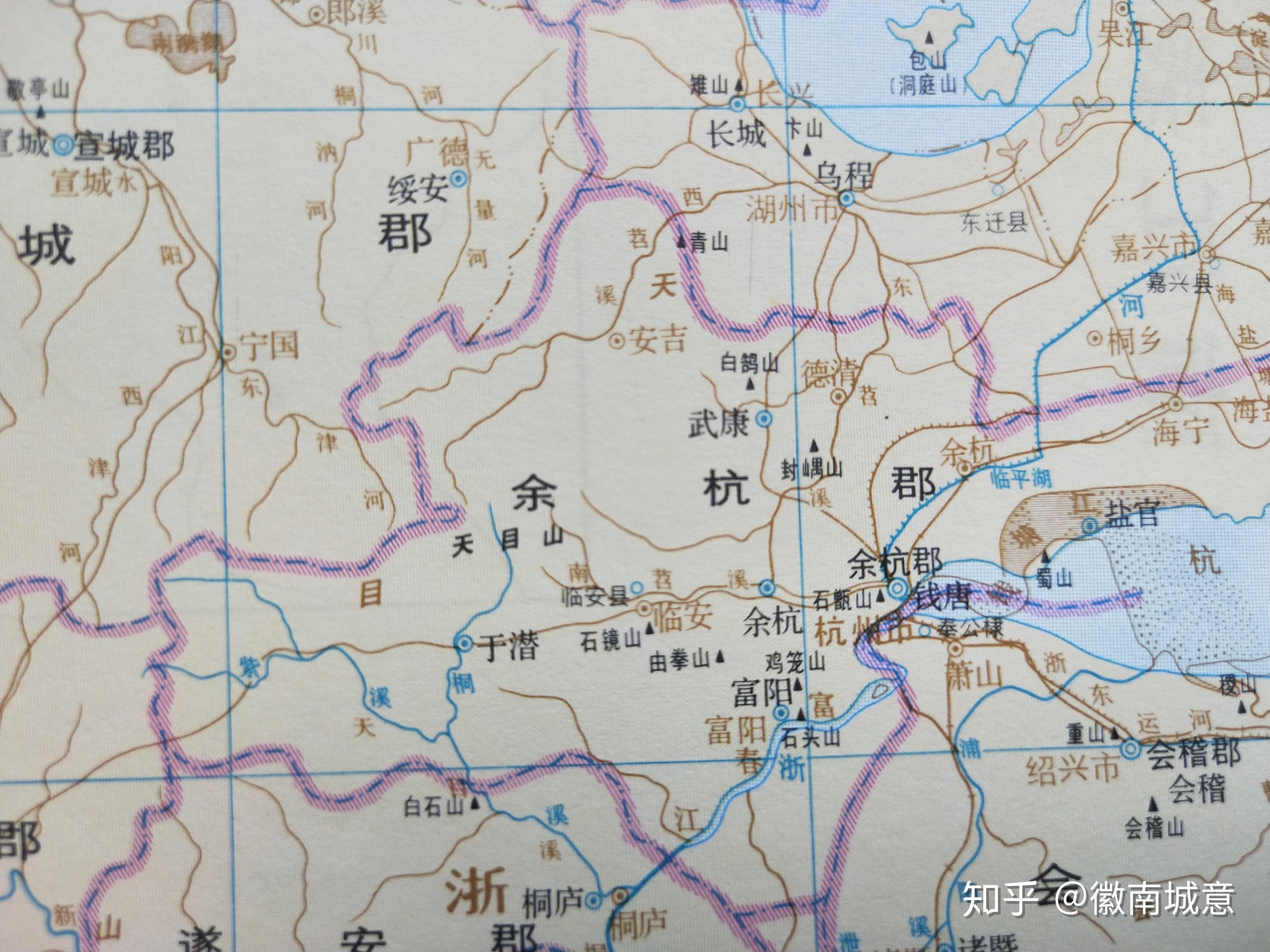 古地名演变:浙江杭州古地名及区划演变过程 - 知乎