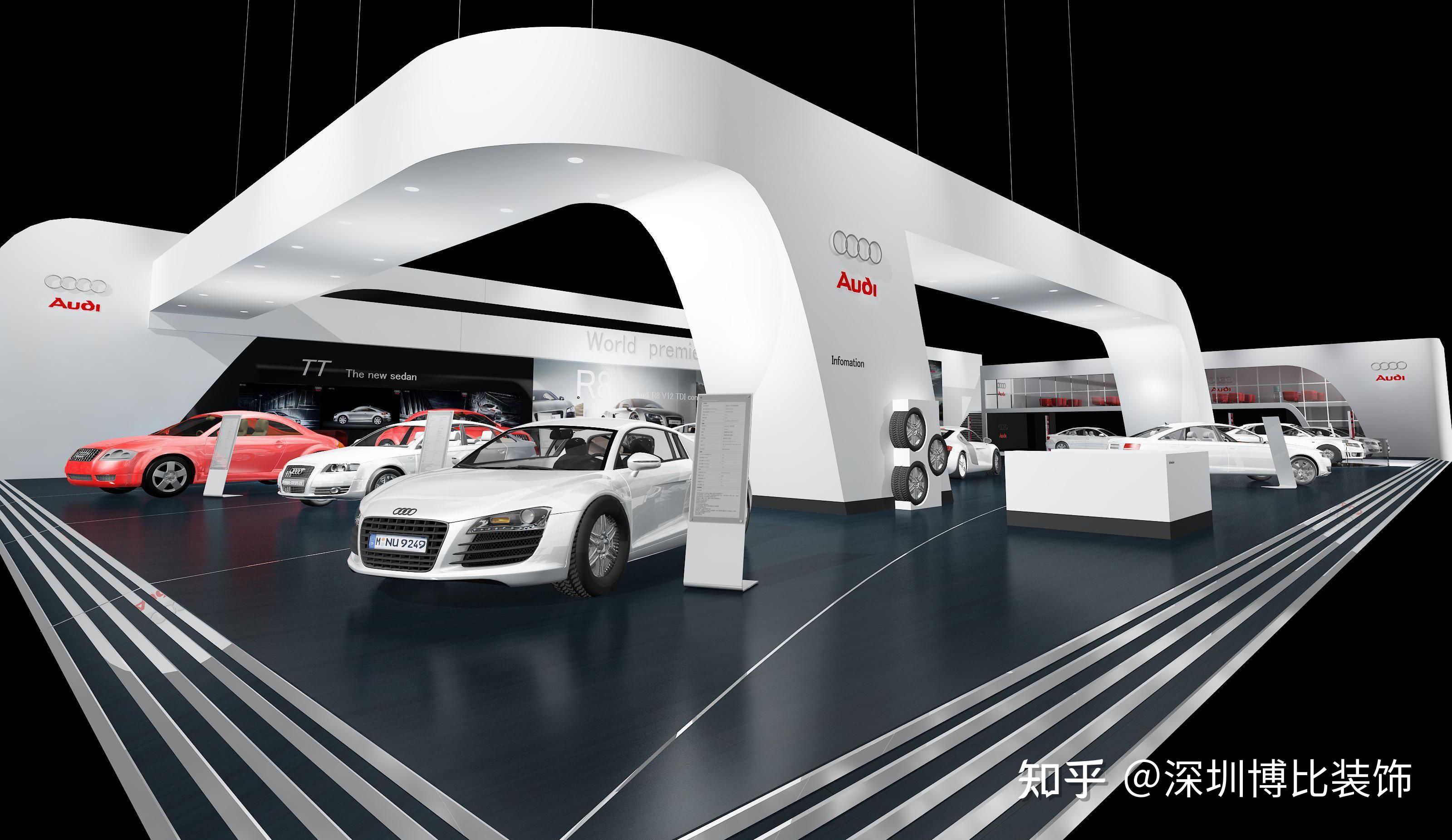 深圳汽车美容店装修汽车修理养护店装修设计打造新美容