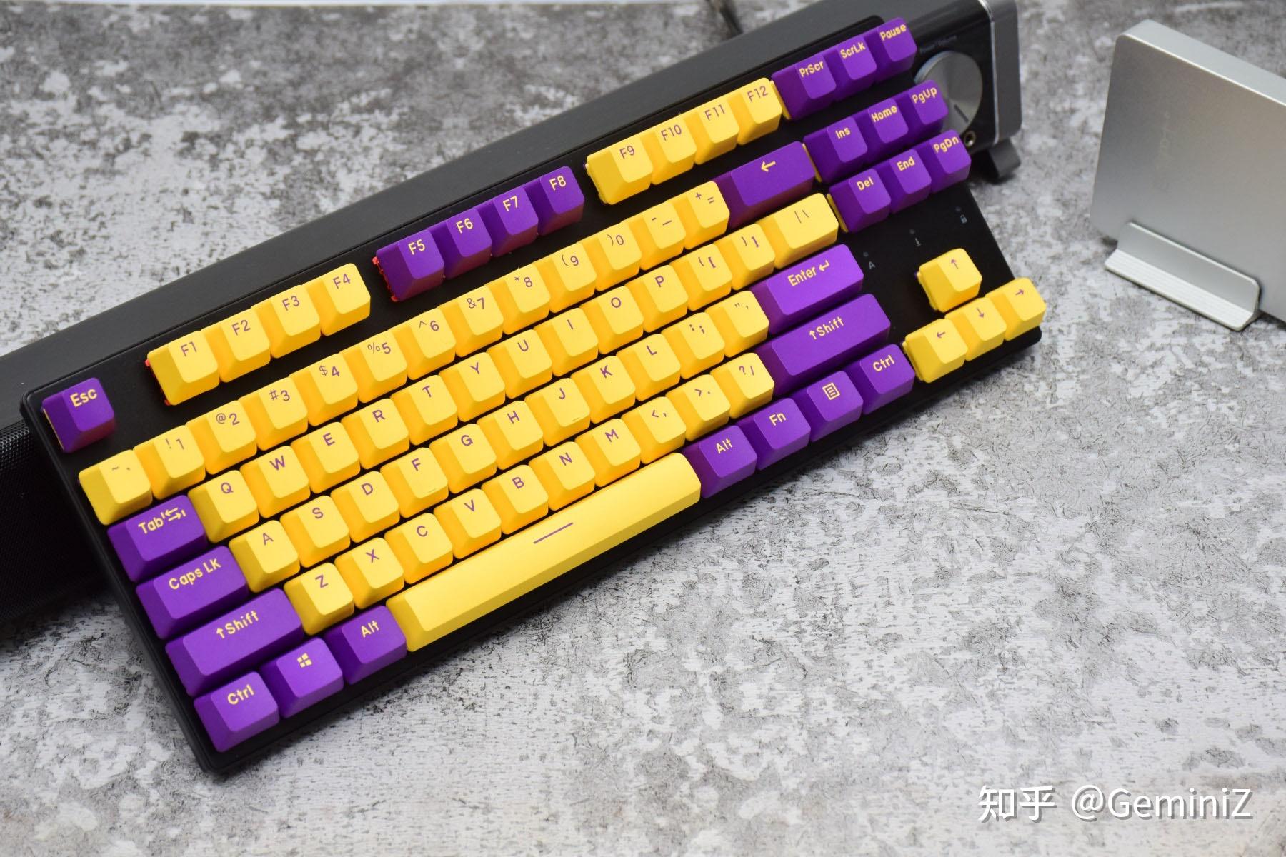 要玩就玩真的达尔优a87紫金轴版机械键盘分享