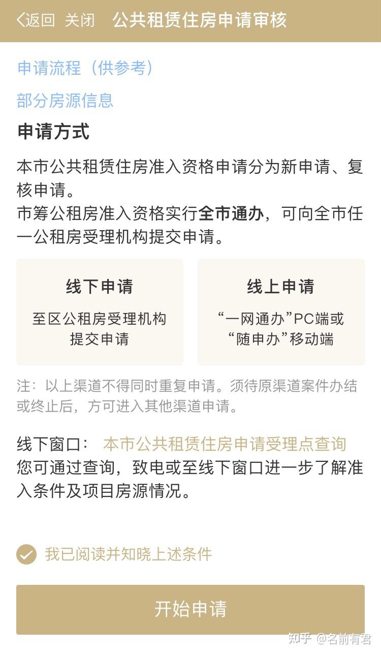 申请上海公租房的历程
