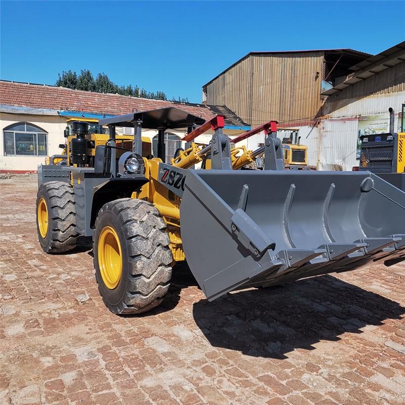 临仓矮体矿井铲车932加装防护链铁矿井下用小铲车