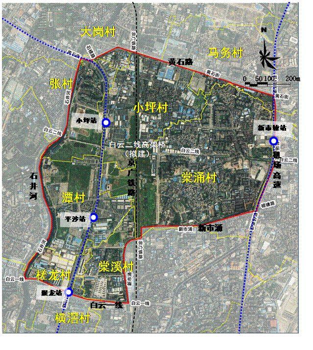 又見土豪村白雲棠湧南沙塘坑黃埔港灣一村納入2018城市更新規劃