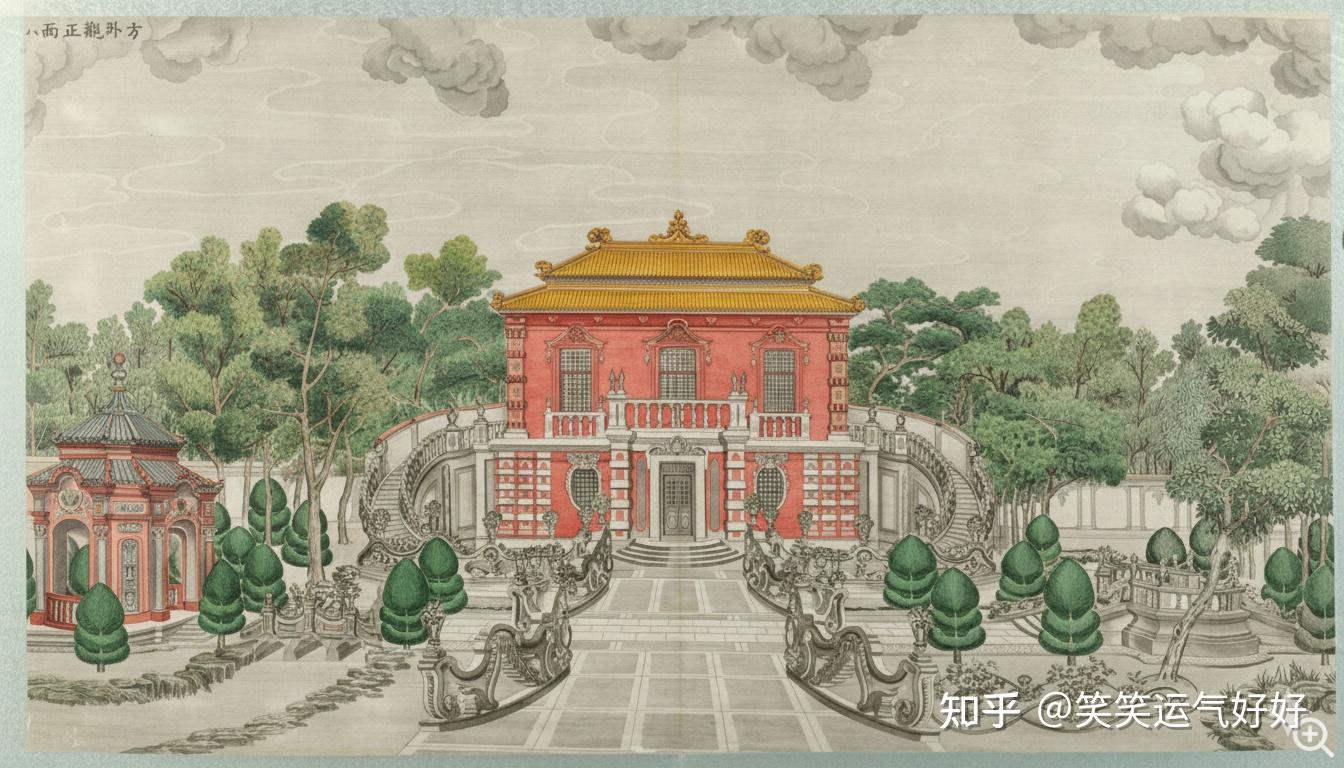 【烧掉真的好可惜!】圆明园铜版图-AI复原 - 知乎