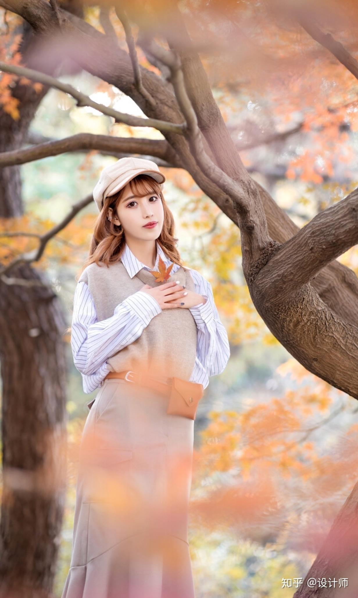 女生拍唯美枫叶人像7个必不可少的技巧拍好枫叶人像不是难题