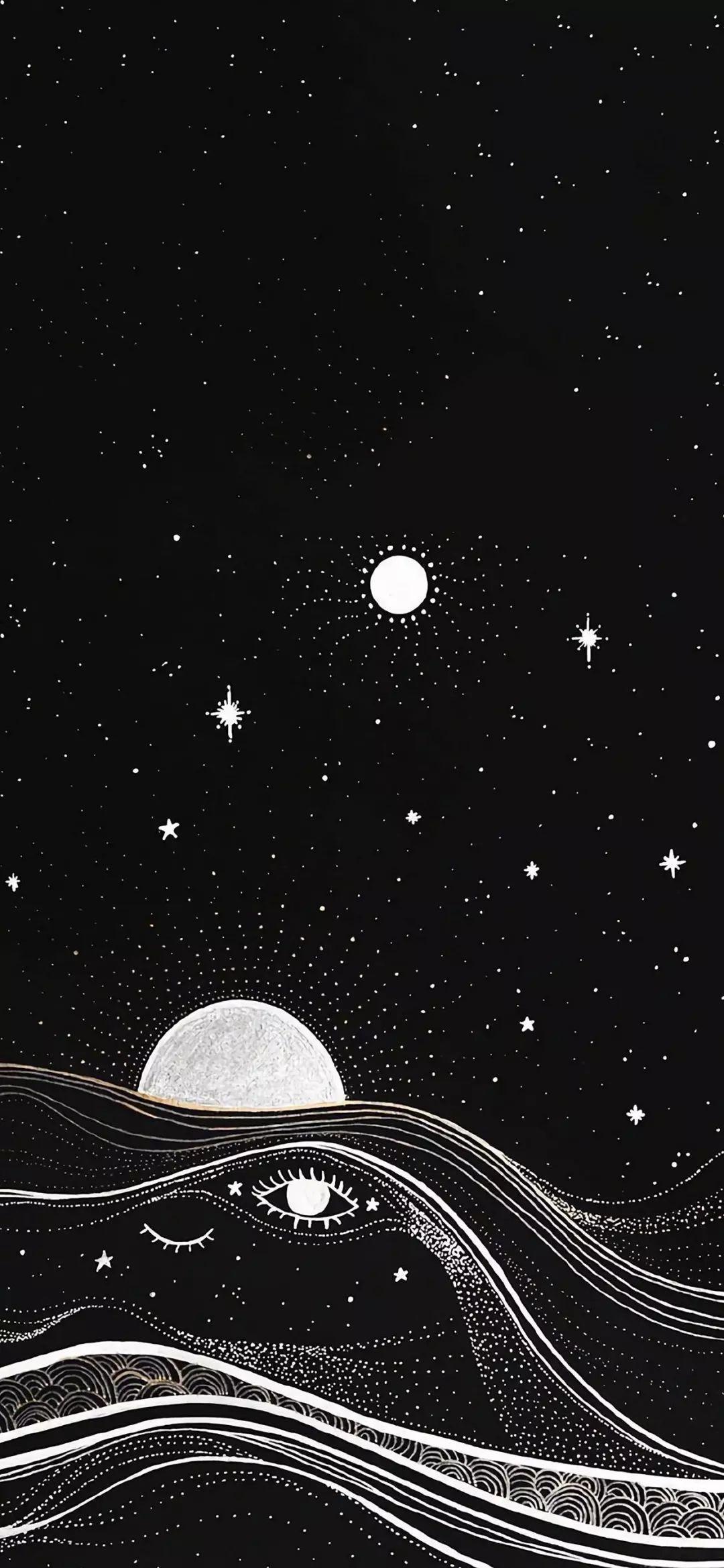 星辰壁纸所有的温柔眷恋都是对你灿若星辰的喜欢