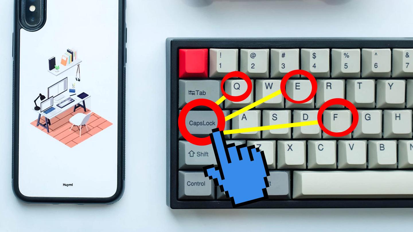 吃灰的 capslock 键除了切换大小写还有哪些不为人知的高效使用方法?