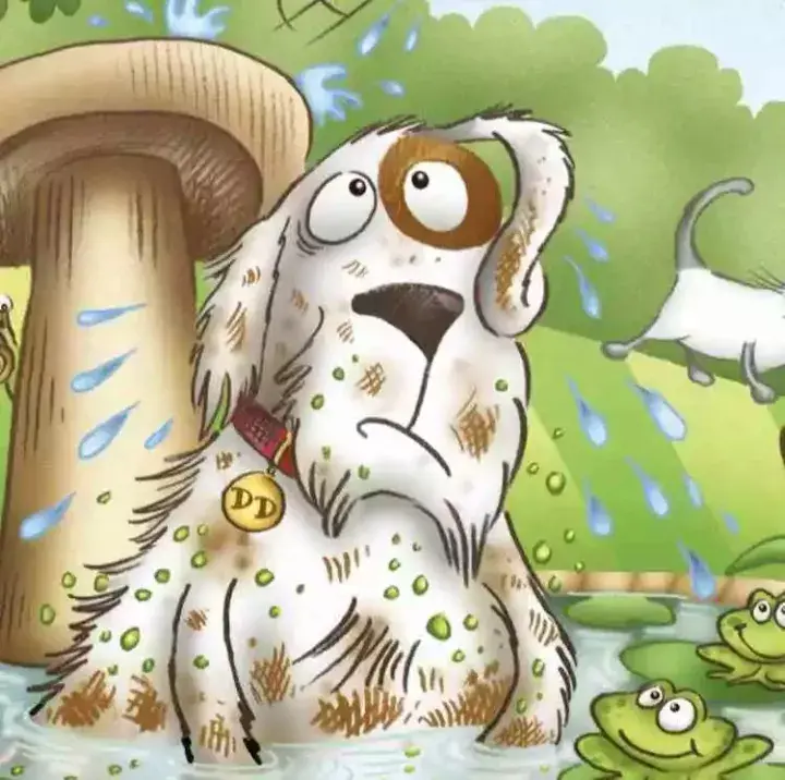 英文绘本dirtydog脏兮兮的狗