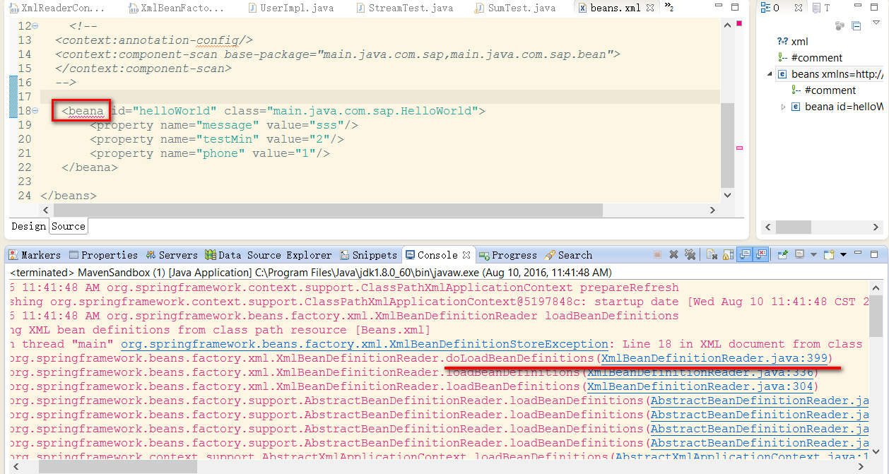 spring xml beans 