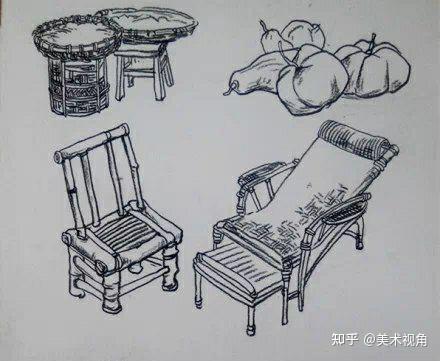 超实用素材 考场上常画的场景道具 知乎