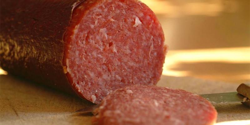 挪威冬季的抗寒佳肴丨驯鹿肉香肠