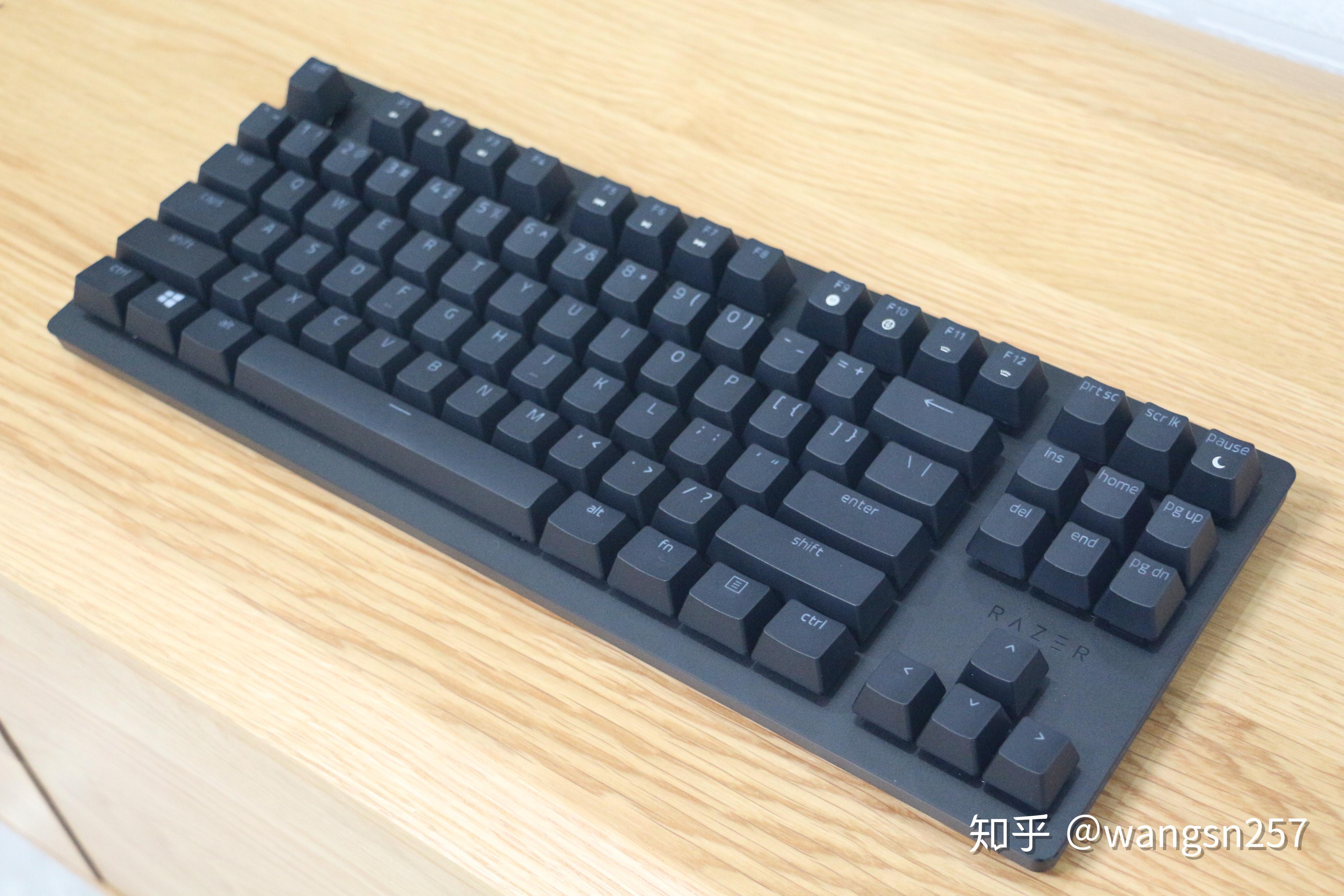 razer猎魂光蛛竞技版机械键盘开箱评测