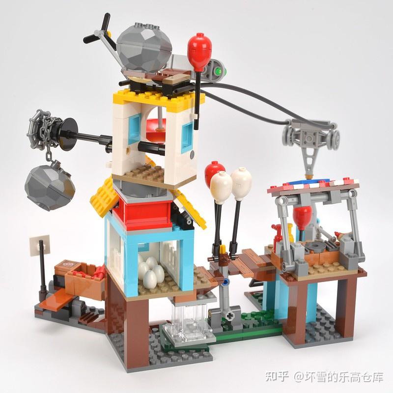 云玩乐高愤怒的小鸟系列75824猪城毁灭