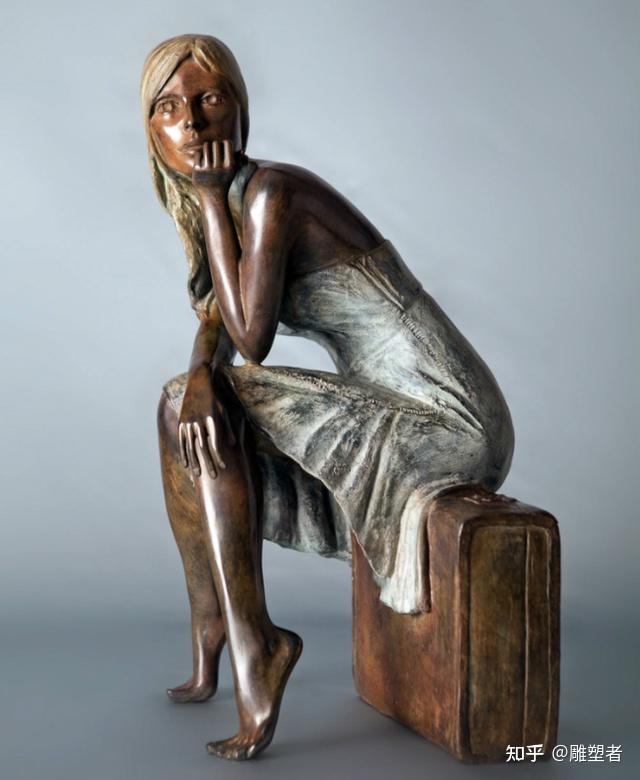 alainchoisnet浪漫现实主义的女性人体雕塑