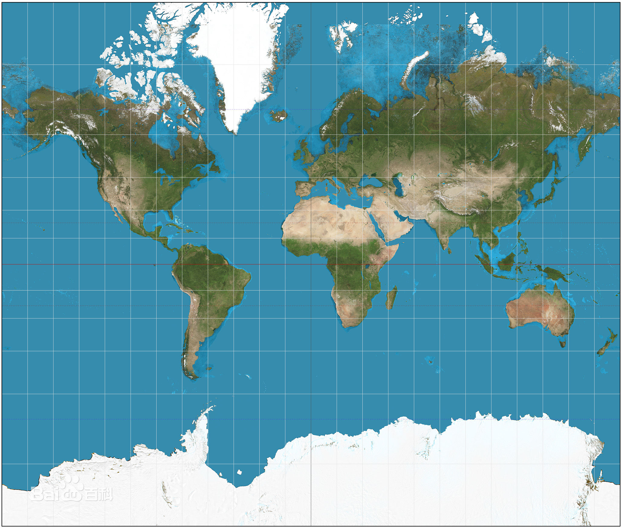 地球平面图比例图片