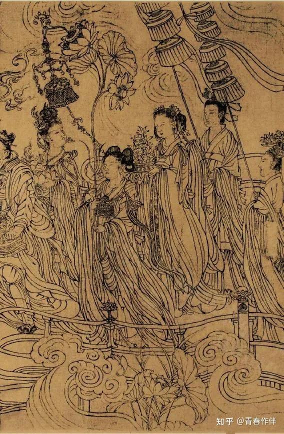 “画圣”——吴道子的《八十七神仙图》 - 知乎