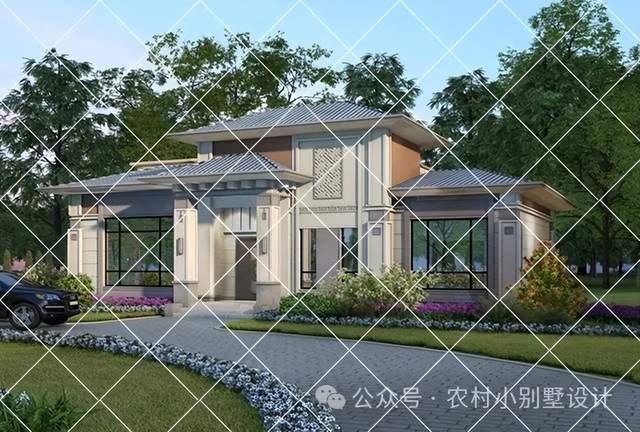 33套农村一层自建房设计图,经典户型不过时,乡村自建房设计别墅 - 知乎