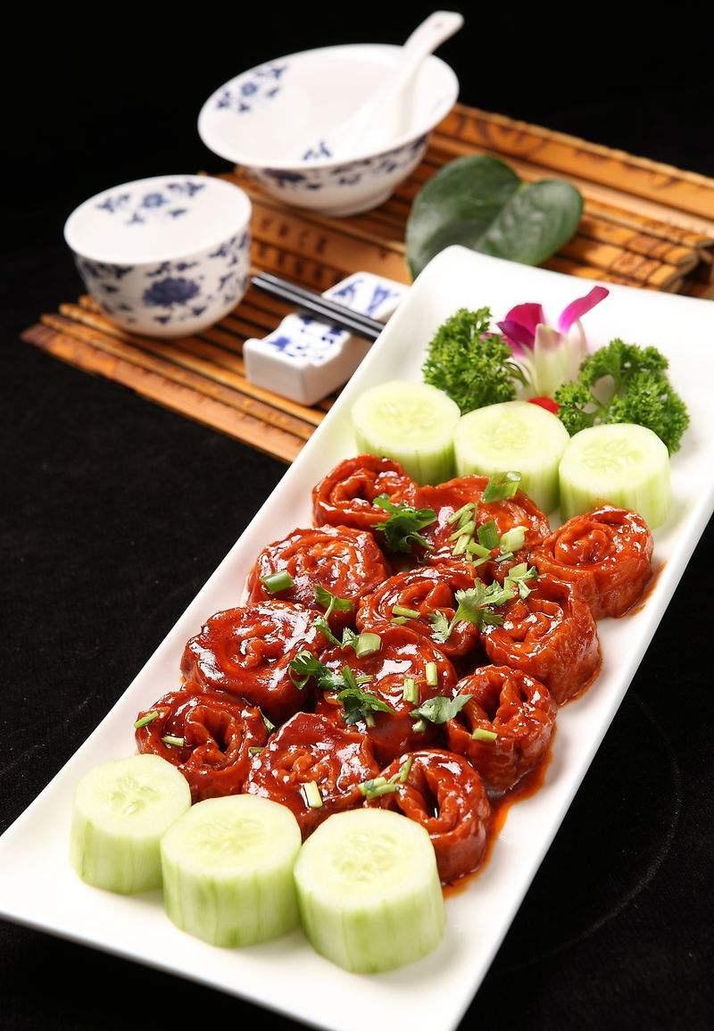 小葱日食记九转大肠寻味经典鲁菜