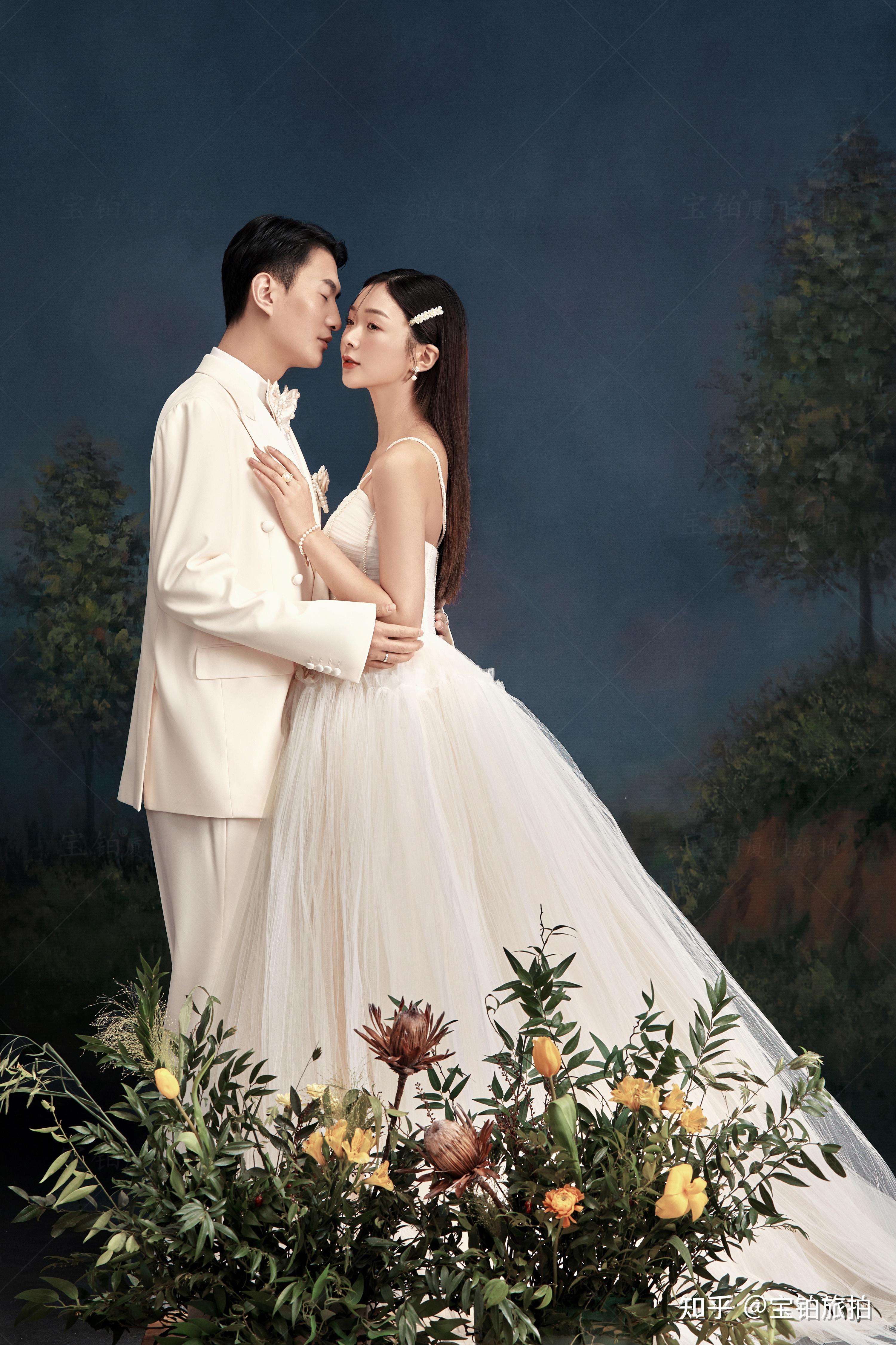 宝铂旅拍气质风婚纱照,把爱情拍成静止的复古电影