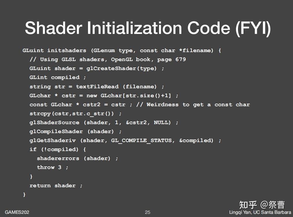 GAMES202 Real-Time High Quality Rendrting (高质量实时渲染)课程笔记Lecture 2: Recap ...