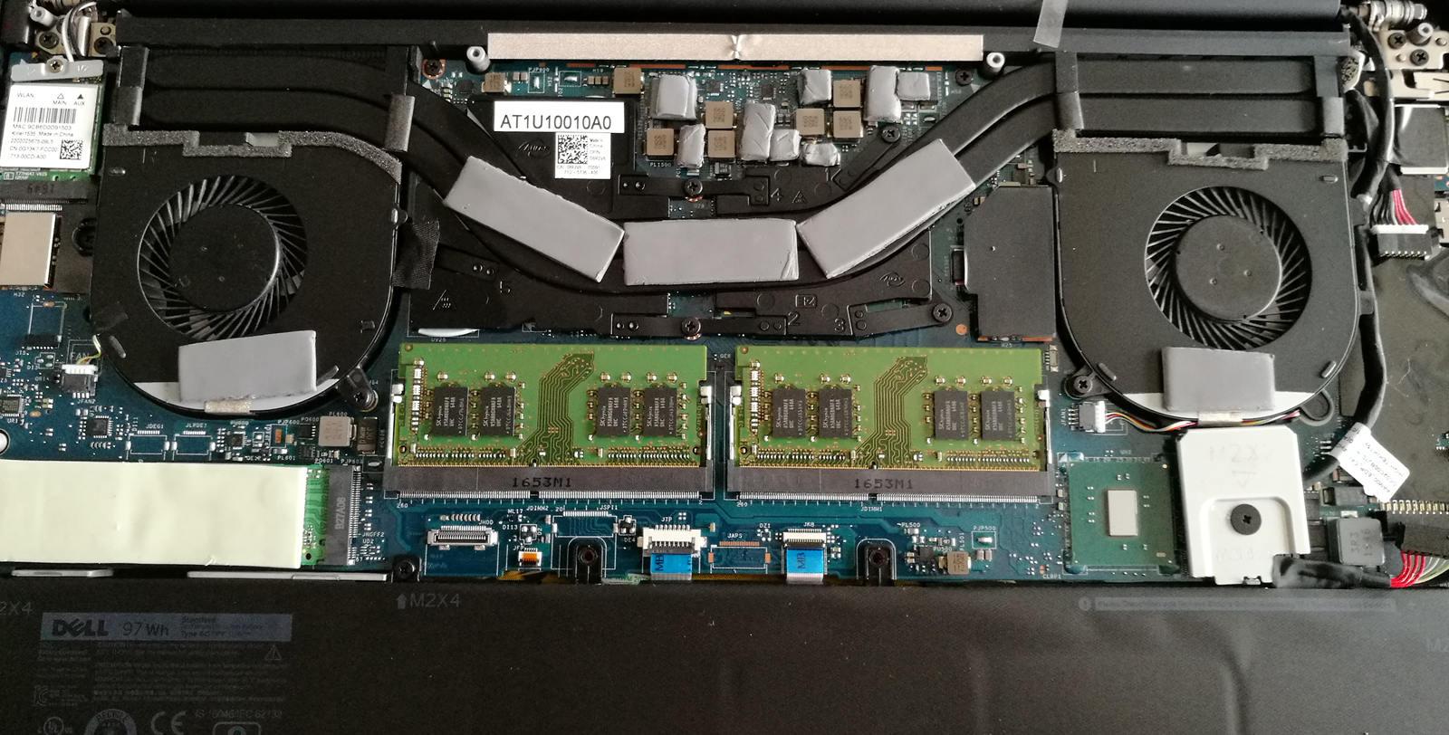 国行官翻xps159560散热改造对比测试