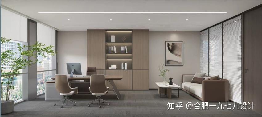 合肥办公室设计：2000平科技公司办公空间效果赏析 - 知乎