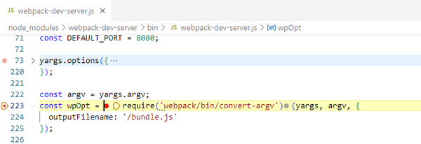 细说webpack-dev-server --inline --progress --config Build/webpack.dev ...