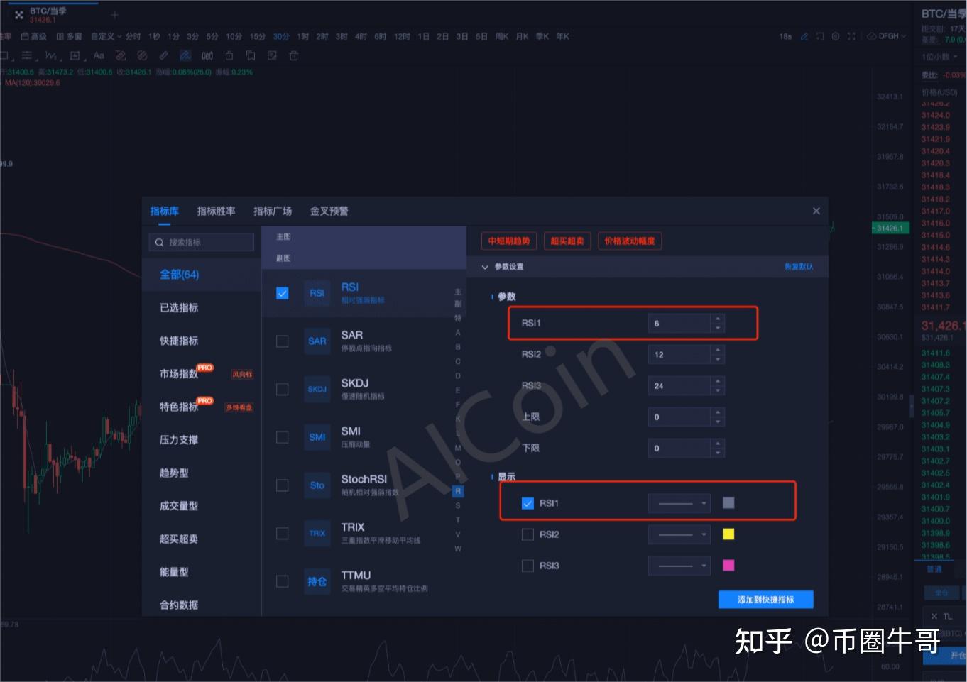 RSI指标-1分钟教你判断买卖点，进阶技术大咖- 知乎