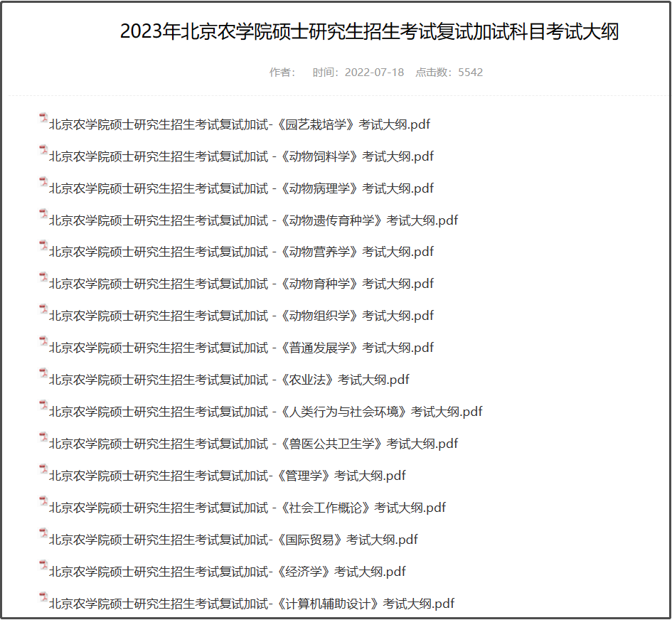 24所院校已公布23考研复试大纲、复试科目或参考书目,及时复习! - 知乎
