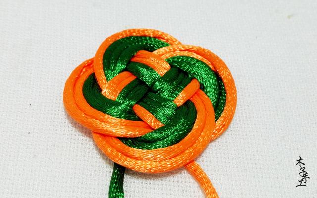 木子手工:红绳手链diy之双钱结图文教程