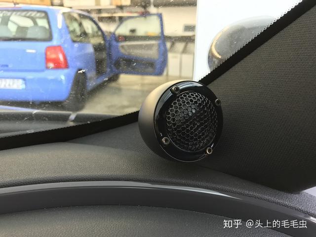 clubman前门的原车喇叭意大利宝马mini clubman前门换装鼓动gladen