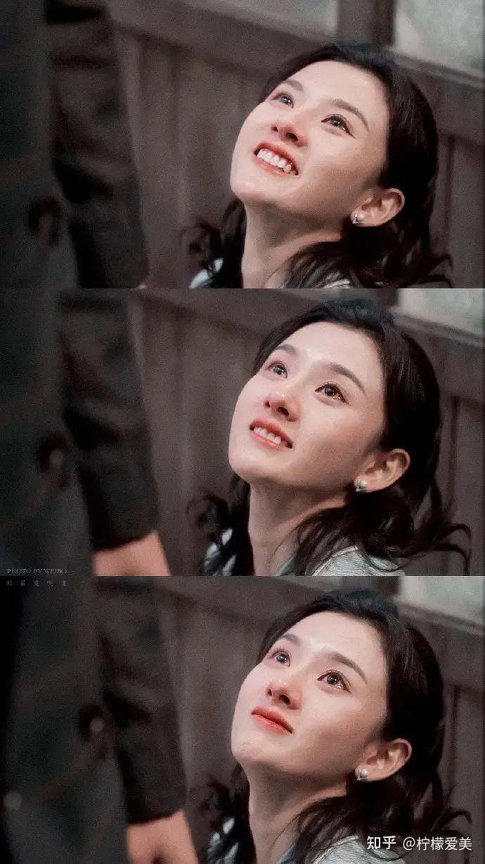 宋祖儿的侧脸好看得益于错落有致的高低差.其实我们说侧脸要