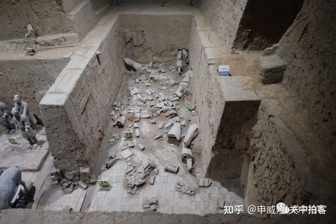 秦始皇帝陵博物院:走近兵马俑三号坑,参观秦军神秘的高级指挥部 - 知乎